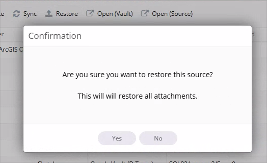 Qonda Vault Restore